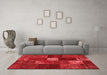 Transitional Red Washable Rugs