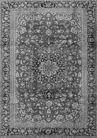 Medallion Gray Traditional Rug, tr2157gry