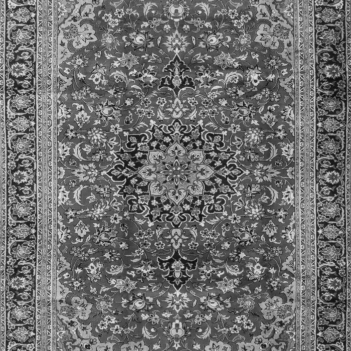 Medallion Gray Traditional Rug, tr2157gry