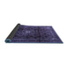 Sideview of Persian Blue Traditional Rug, tr2158blu