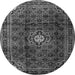 Square Persian Gray Traditional Rug, tr2158gry