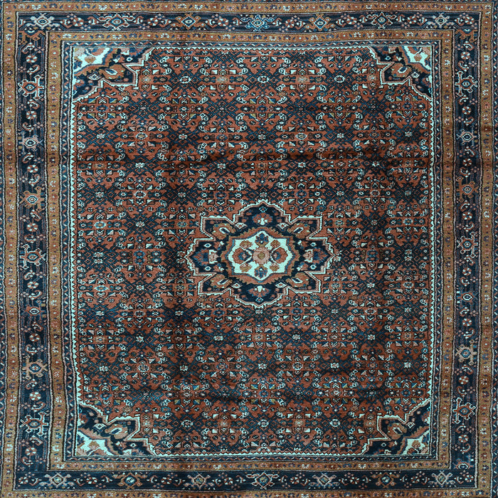 Square Persian Light Blue Traditional Rug, tr2158lblu