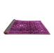 Sideview of Persian Purple Traditional Rug, tr2158pur
