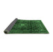Sideview of Persian Emerald Green Traditional Rug, tr2158emgrn