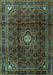 Persian Turquoise Traditional Rug, tr2158turq
