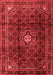 Persian Red Traditional Area Rugs