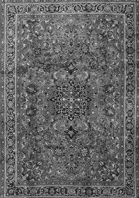 Medallion Gray Traditional Rug, tr2159gry