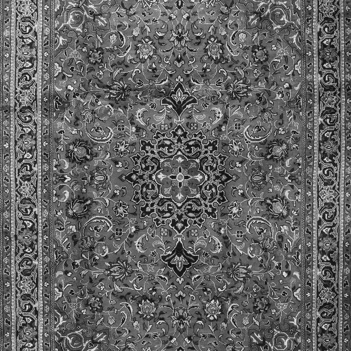 Medallion Gray Traditional Rug, tr2159gry