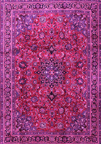 Medallion Pink Traditional Rug, tr2159pnk