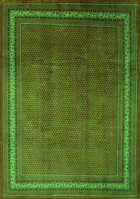 Persian Green Traditional Rug, tr215grn