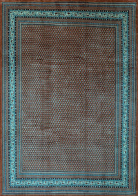 Persian Light Blue Traditional Rug, tr215lblu