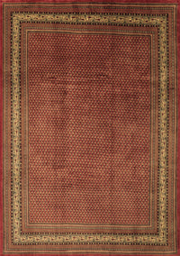 Persian Brown Traditional Rug, tr215brn