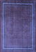 Persian Blue Traditional Rug, tr215blu