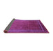 Sideview of Persian Purple Traditional Rug, tr215pur