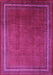 Machine Washable Persian Pink Traditional Rug, wshtr215pnk