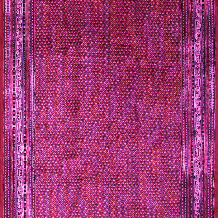 Machine Washable Persian Pink Traditional Rug, wshtr215pnk