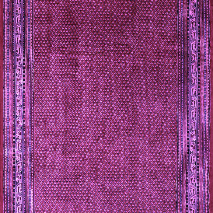 Machine Washable Persian Purple Traditional Area Rugs, wshtr215pur