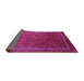 Sideview of Persian Pink Traditional Rug, tr215pnk