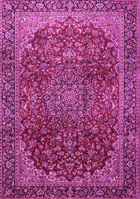 Medallion Pink Traditional Rug, tr2160pnk