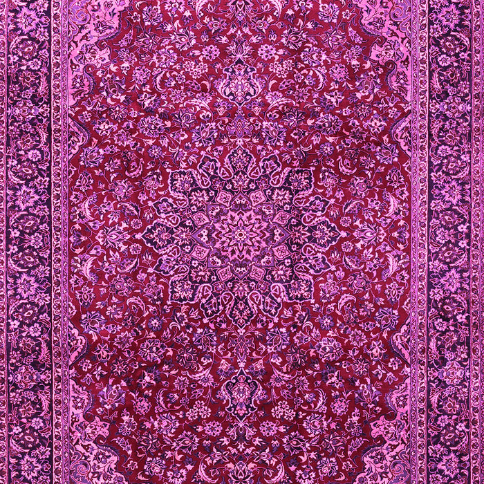 Medallion Pink Traditional Rug, tr2160pnk