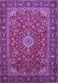 Medallion Purple Traditional Rug, tr2161pur