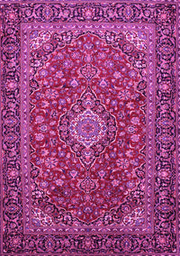 Medallion Pink Traditional Rug, tr2161pnk