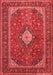 Medallion Red Traditional Area Rugs