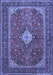 Medallion Blue Traditional Rug, tr2162blu