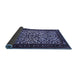 Sideview of Persian Blue Traditional Rug, tr2163blu