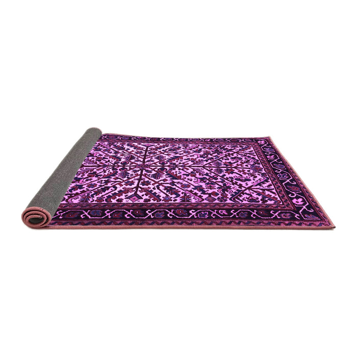 Sideview of Persian Purple Traditional Rug, tr2163pur