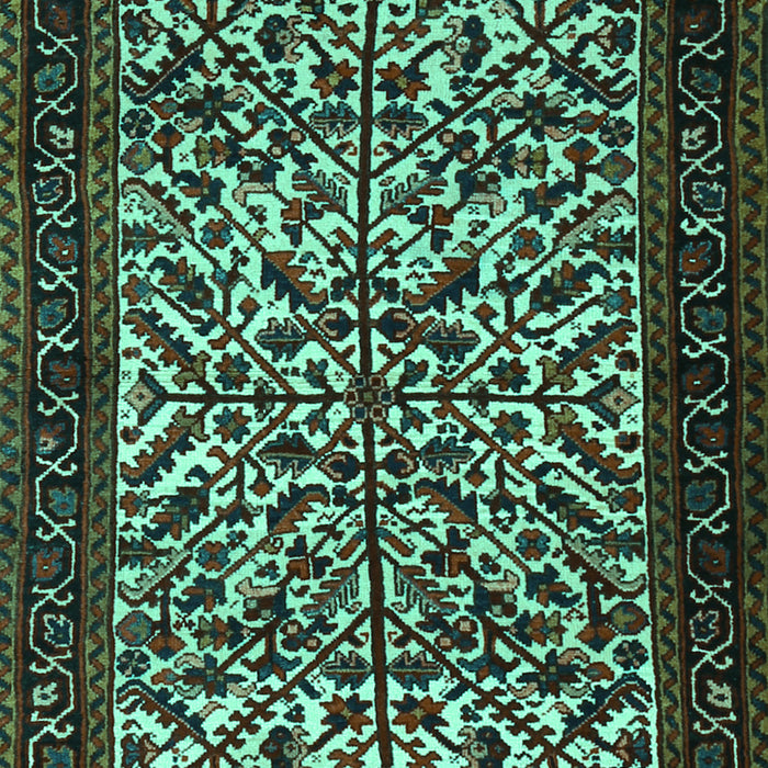 Persian Turquoise Traditional Rug, tr2163turq
