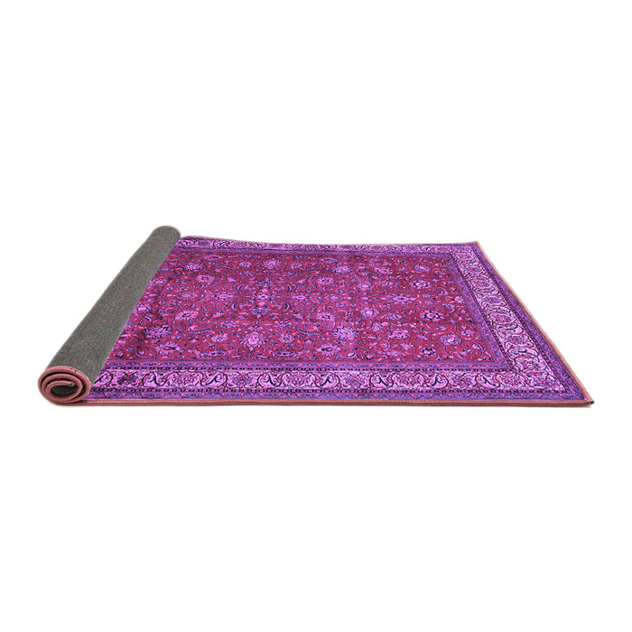 Sideview of Persian Purple Traditional Rug, tr2164pur