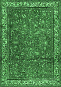 Persian Emerald Green Traditional Rug, tr2164emgrn