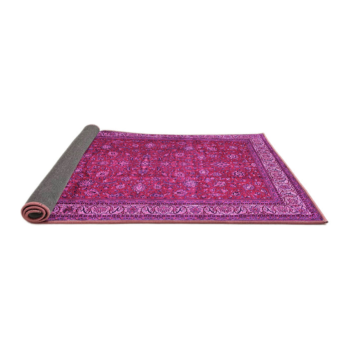Sideview of Persian Pink Traditional Rug, tr2164pnk