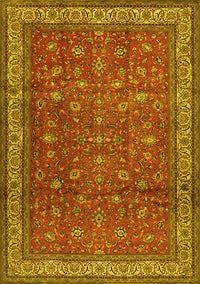 Persian Yellow Traditional Rug, tr2164yw