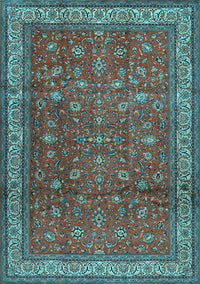 Persian Light Blue Traditional Rug, tr2164lblu