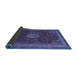 Sideview of Persian Blue Traditional Rug, tr2165blu