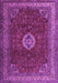 Machine Washable Persian Purple Traditional Area Rugs, wshtr2165pur