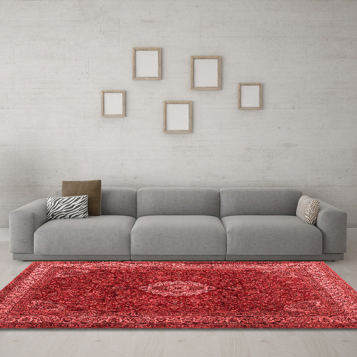 Traditional Red Washable Rugs