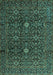 Persian Turquoise Traditional Rug, tr2166turq