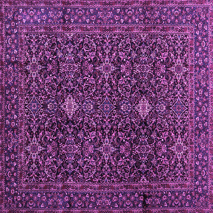 Square Persian Purple Traditional Rug, tr2166pur