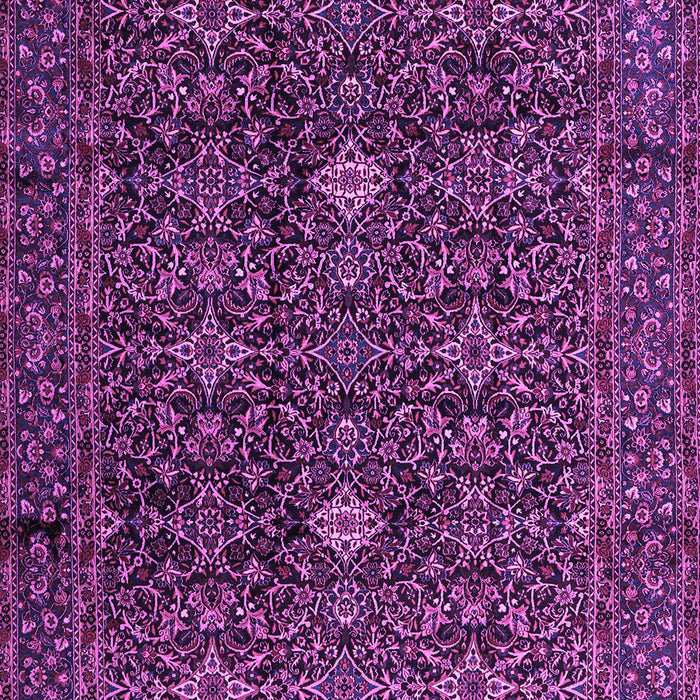 Machine Washable Persian Purple Traditional Area Rugs, wshtr2166pur