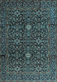 Persian Light Blue Traditional Rug, tr2166lblu