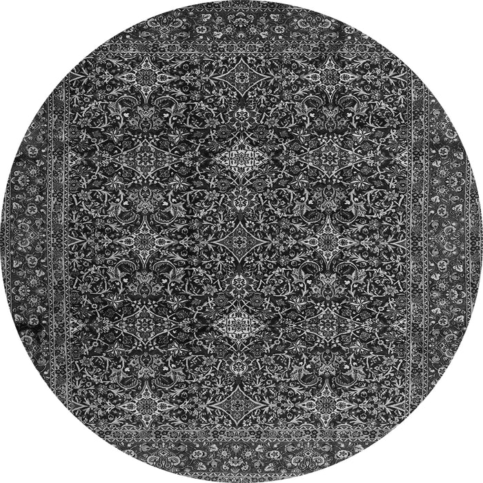 Square Persian Gray Traditional Rug, tr2166gry