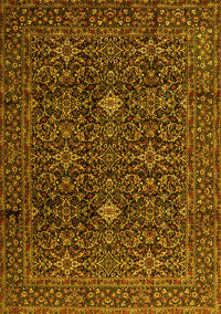 Persian Yellow Traditional Rug, tr2166yw