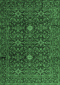 Persian Emerald Green Traditional Rug, tr2166emgrn