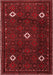 Persian Red Traditional Area Rugs