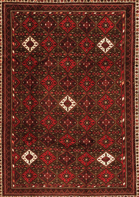 Persian Orange Traditional Rug, tr2167org