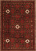 Persian Orange Traditional Rug, tr2167org