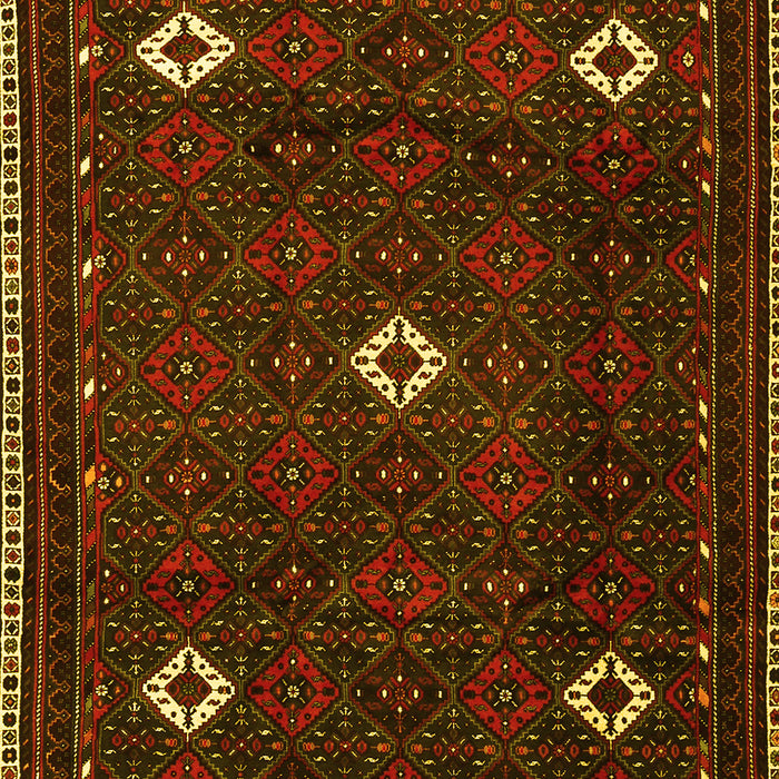 Persian Yellow Traditional Rug, tr2167yw
